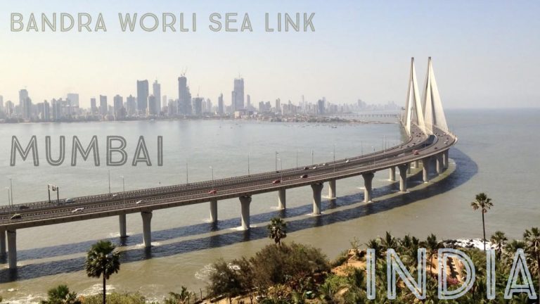 Video: Liikennettä Bandra Worli Sea Link -sillalla Mumbaissa