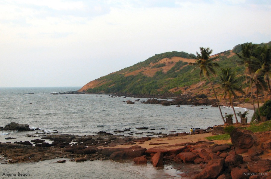 Anjuna Beach, Goa, Intia