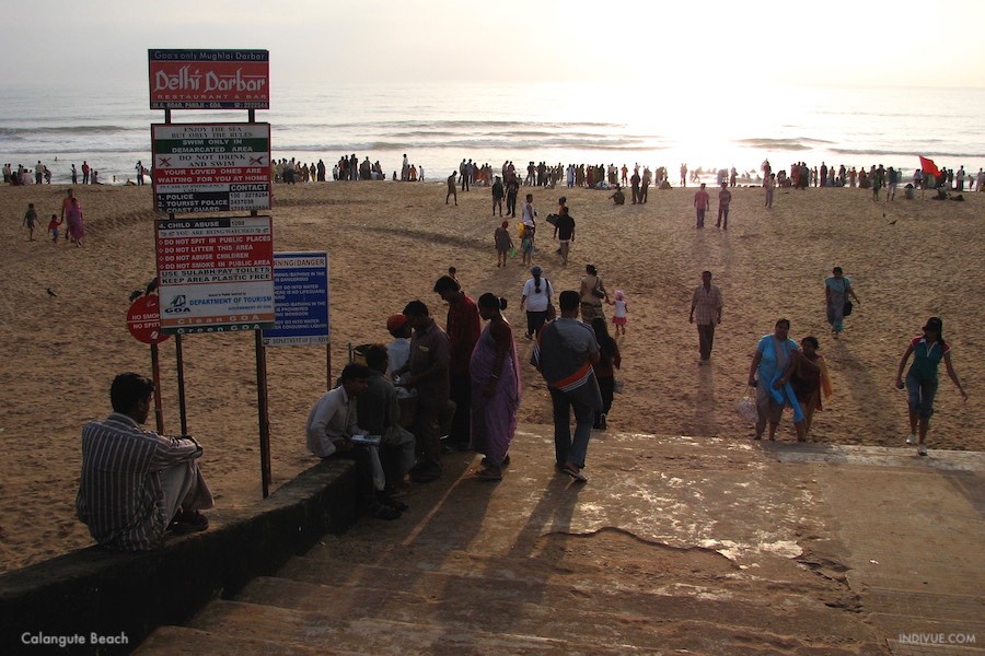 Calangute Beach, Goa, Intia