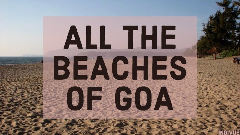 Kaikki Goan rannat yhdessä minuutissa (video)