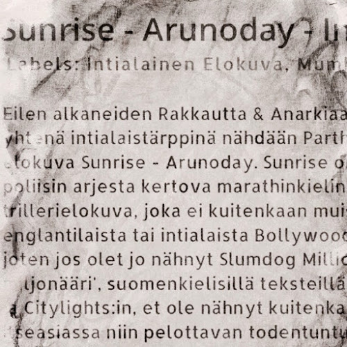 Sunrise - Arunoday -leffa-arvio