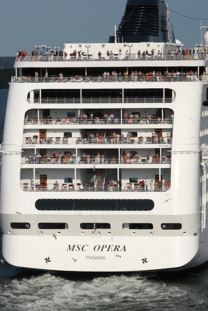 MSC Opera -laiva ja sen matkustajat