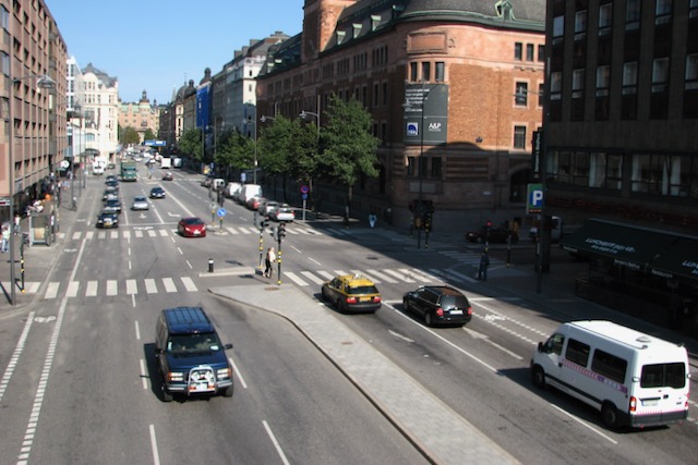 Tukholman keskustaa vuonna 2007