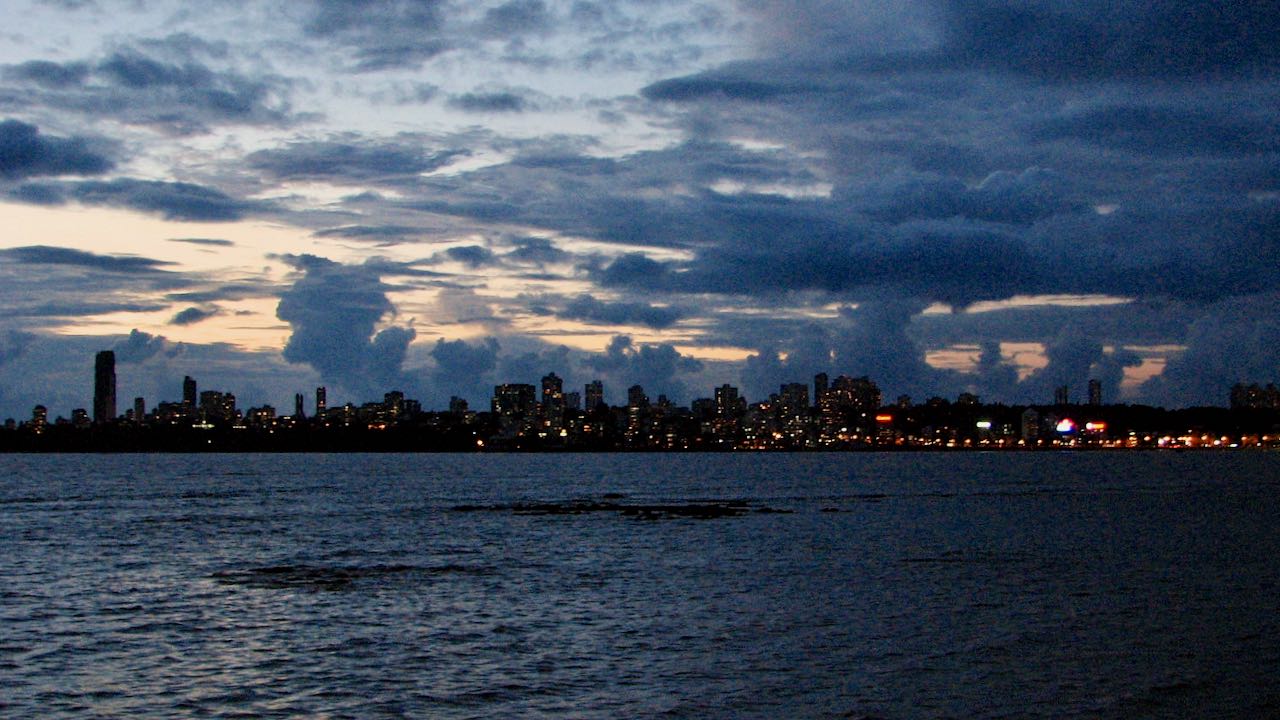 Mumbain kaupungin valot