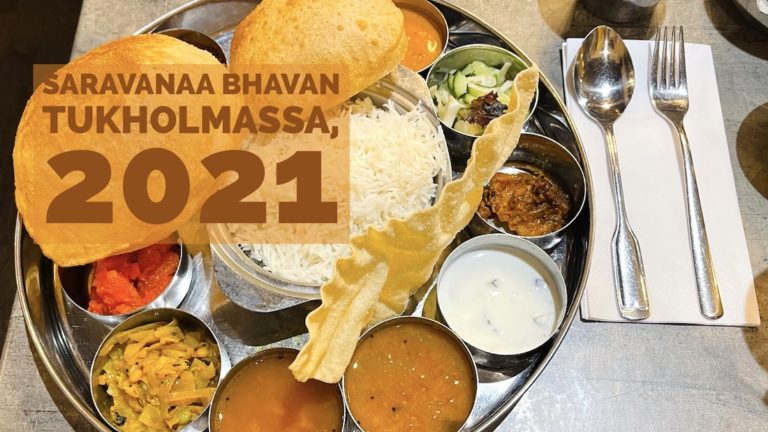 Etelä-intialainen Saravanaa Bhavan -ravintola Tukholmassa ennen ja jälkeen koronan