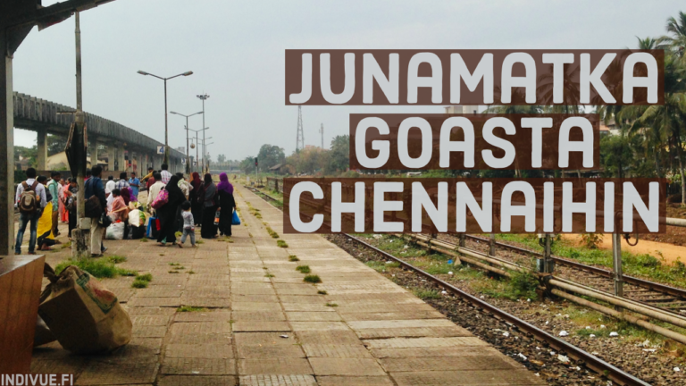 Junamatka Intiassa Goasta Chennaihin