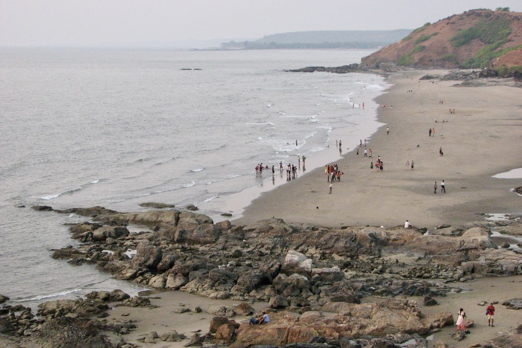 Vagator Beach Pohjois-Goassa
