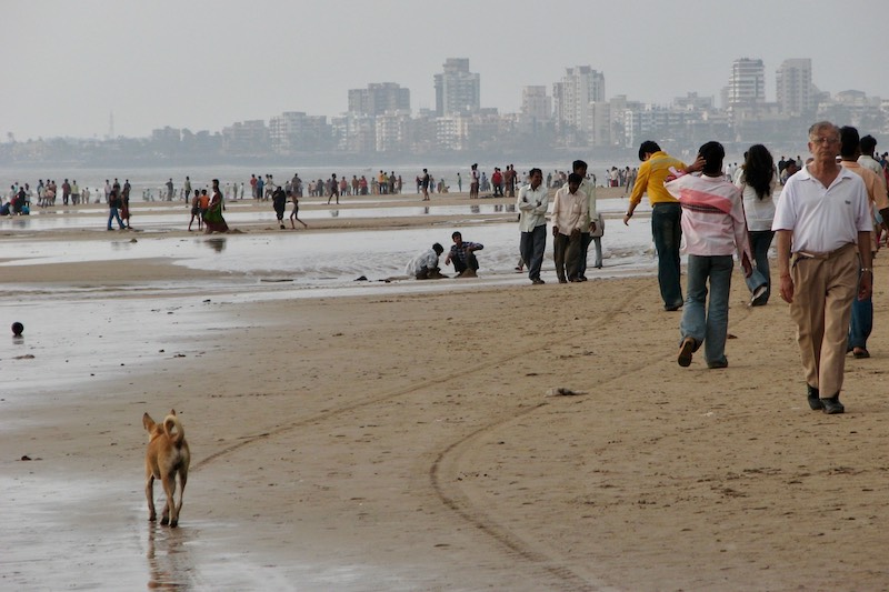 Juhu Beach Mumbai Intia