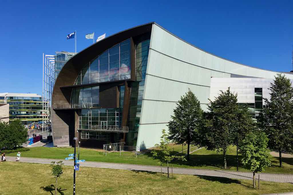 Nykytaiteen museo Kiasma Helsingissä vuonna 2017