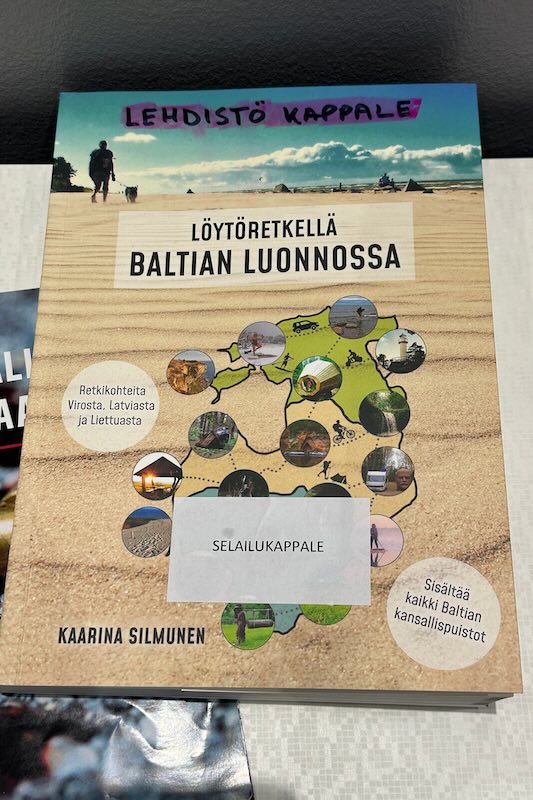 Löytöretkellä Baltian luonnossa -kirjan lehdistökappale