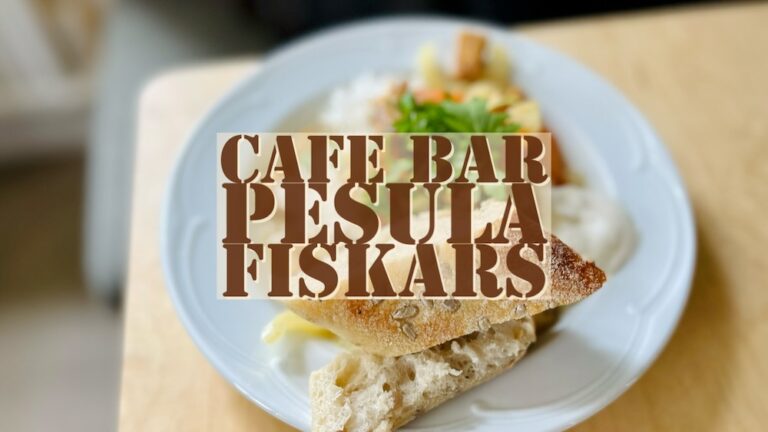 Maukas kasvislounas Fiskarsissa: Cafe Bar Pesula Fiskars