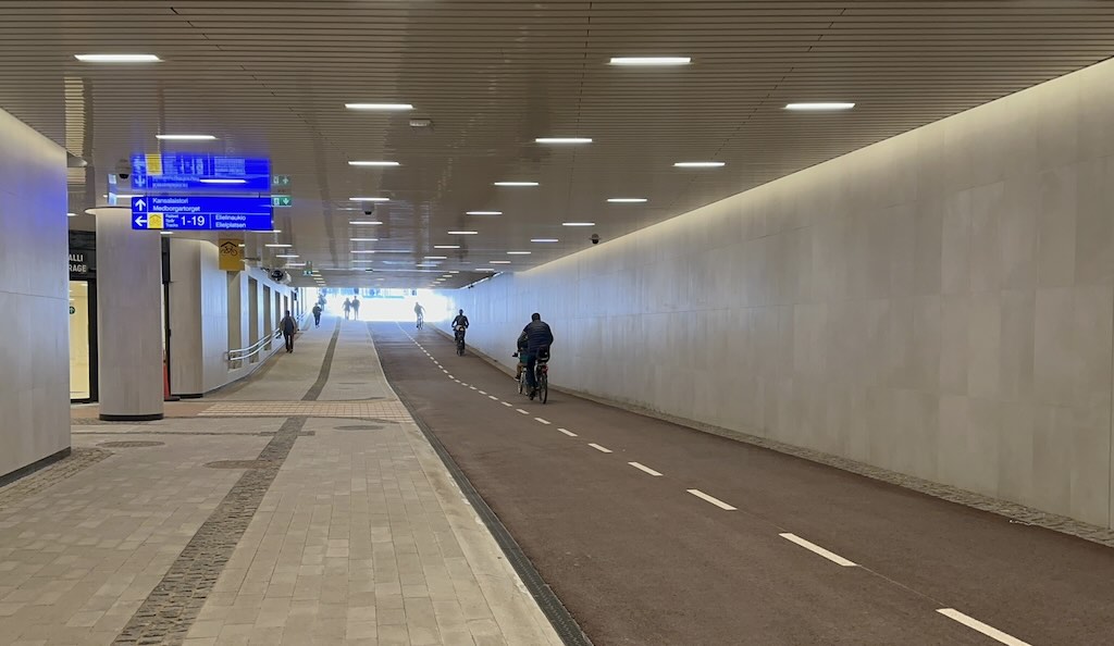 Alikulkutunneli Helsingin keskustassa