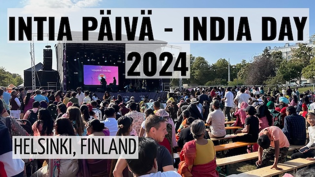 Intia Päivä - India Day 2024 Meripuistossa Helsingissä
