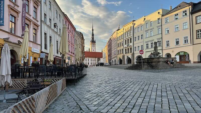 Olomoucin keskustaa