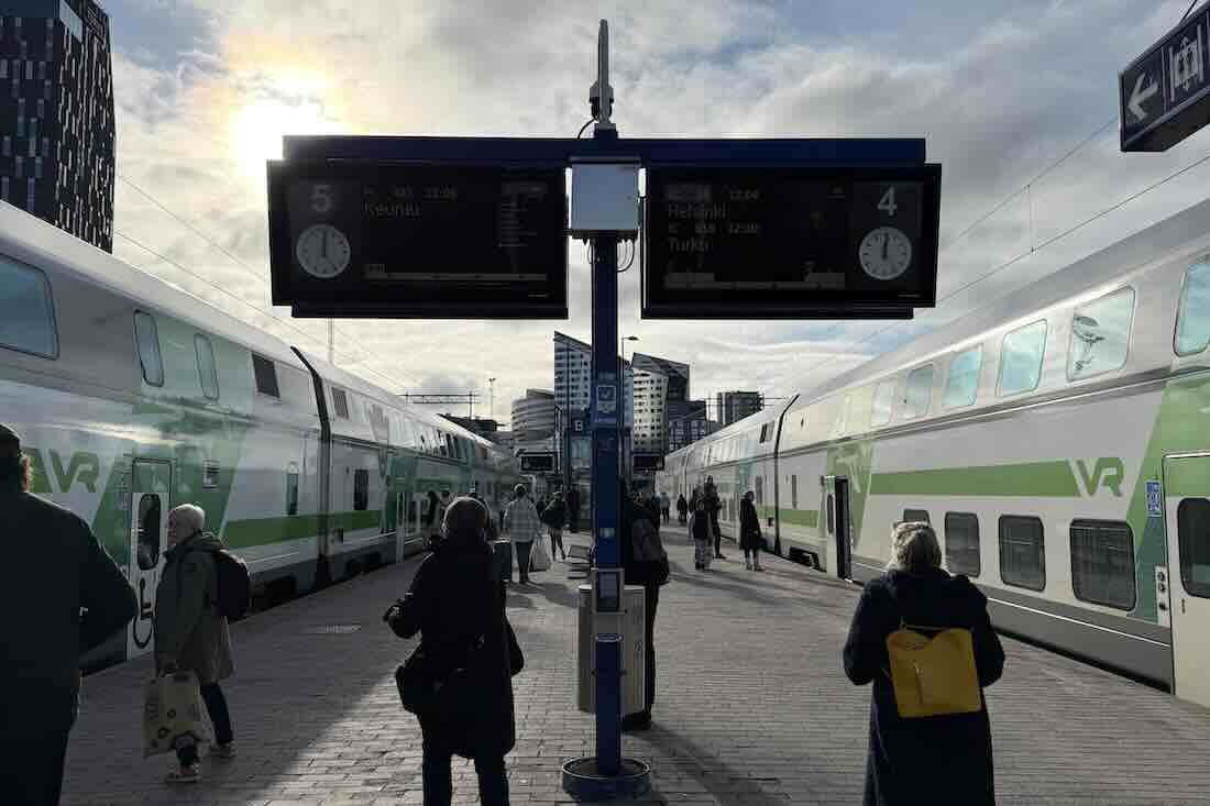 Tampereen juna-asema ja laituri 5