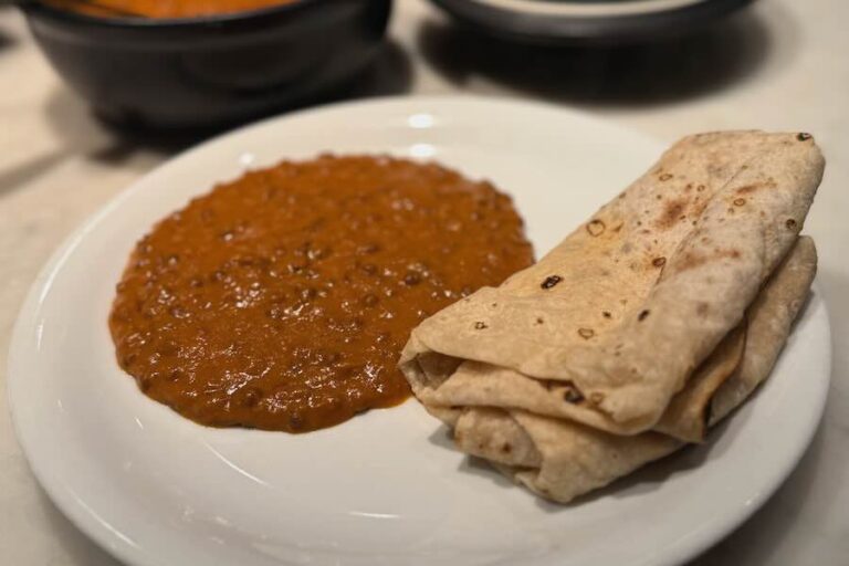 Daal ja roomali roti Dishoom - intialainen ravintola