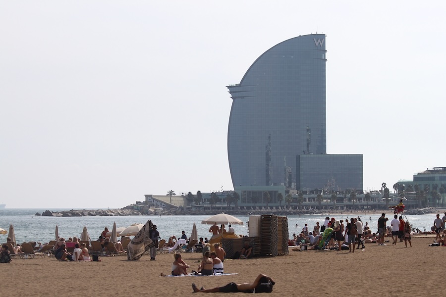 Barceloneta Beach Espanjassa