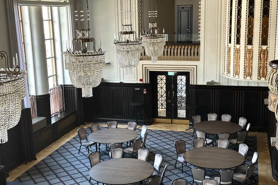 NH Collection Helsinki Grand Hansa -hotellin juhlahuoneistoa