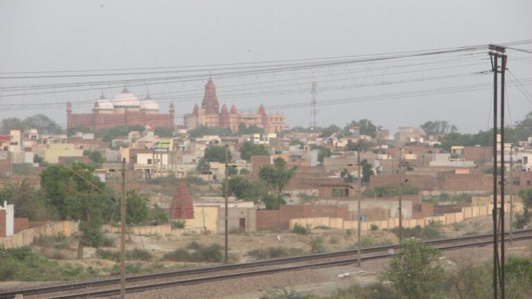 Mathuran kaupunkia Intiassa