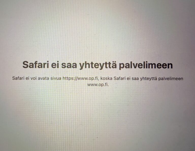 Op.fi palvelunestohyökkäys