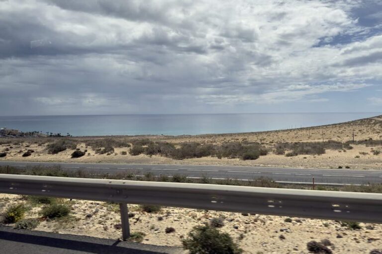 Fuerteventura ja Atlantin valtameri