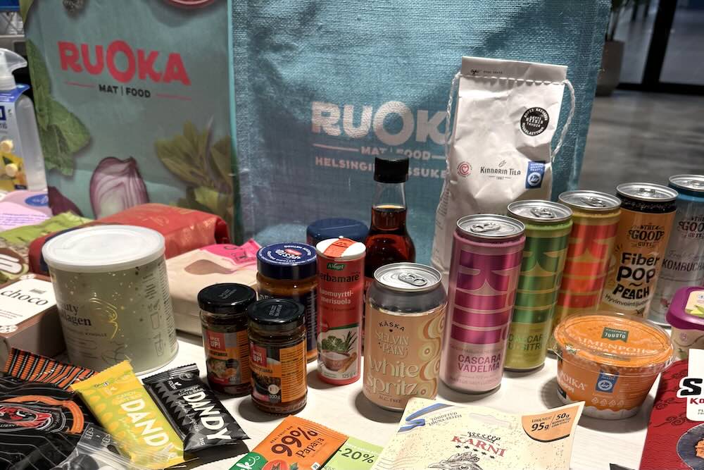 Ruokamessuilla mukana olevia brändejä