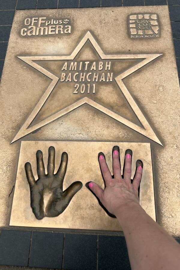 Amitabh Bachchanin kädenjäljet