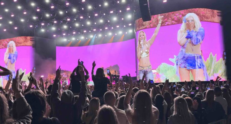 Zara Larsson and Gisella at Flow Festival 2026